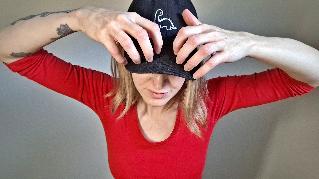 ASMR Baseball Cap tapping scratching for Tingles - Neils December Trigger Part 3 - Patreon