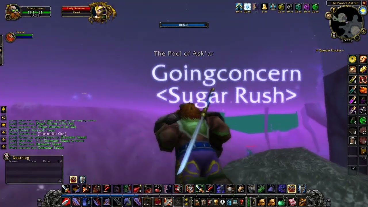 WoW Classic Hardcore Duo SSF Blackfathom Deeps - Warrior Perspective