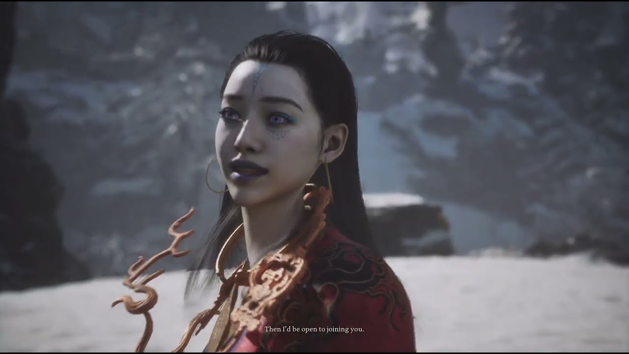 Black Myth: Wukong shock lady pre fight scene kang Jin-star #wukong #blackmyth 