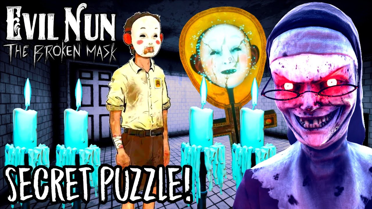 Evil Nun The Broken Mask - Секретная головоломка MR MEAT в прачечной 😃 (English Video)