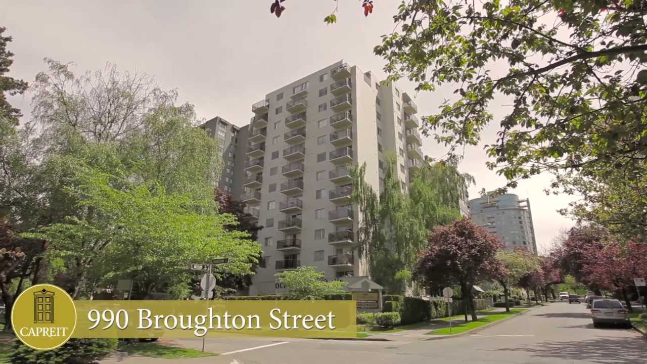 Vancouver Apartments for Rent Video - 990 Broughton St