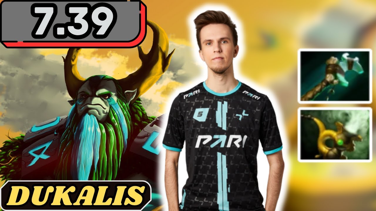 NEW PATCH 7.39 - Dukalis NATURE PROPHET Hard Support Gameplay vs Betboom Team - Dota 2 Support
