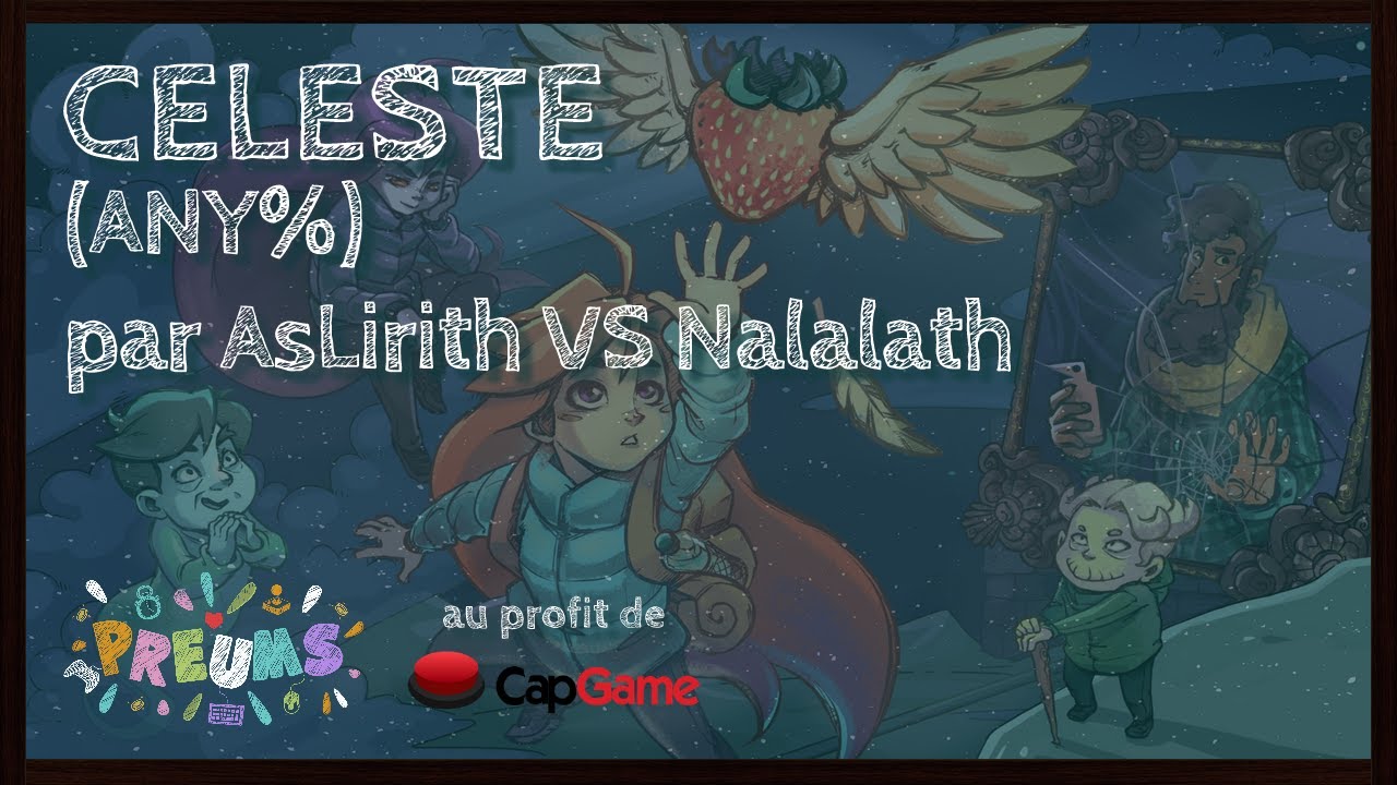 Celeste en 44:38 (Race Any%) par AsLirith vs nalalath [PREUMS2025]