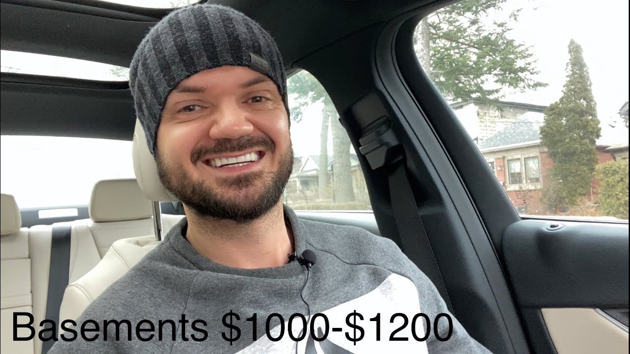 Basements for rent in Toronto $1,000 - $1,200