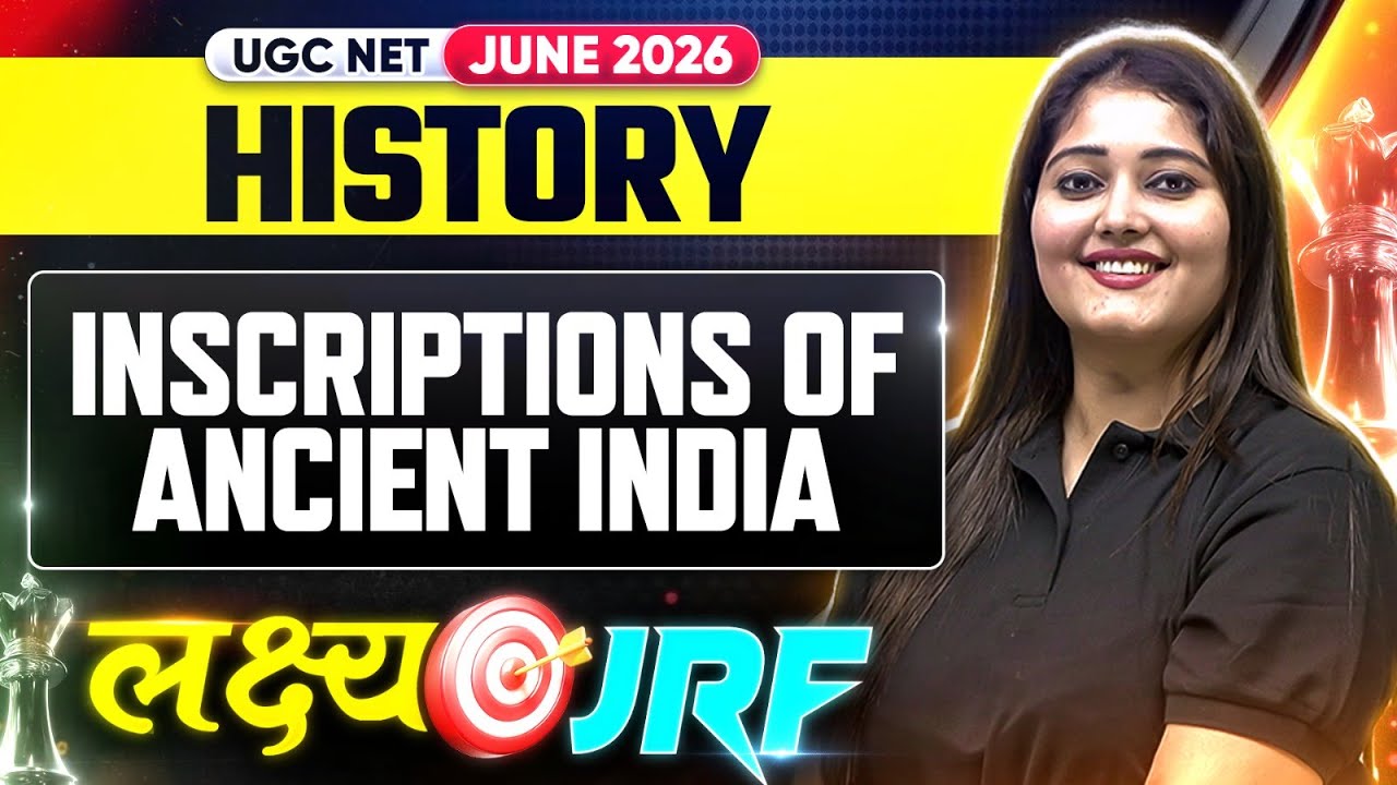 UGC NET History | UGC NET History Inscriptions of Ancient India  2026 | UGC NET History  2026