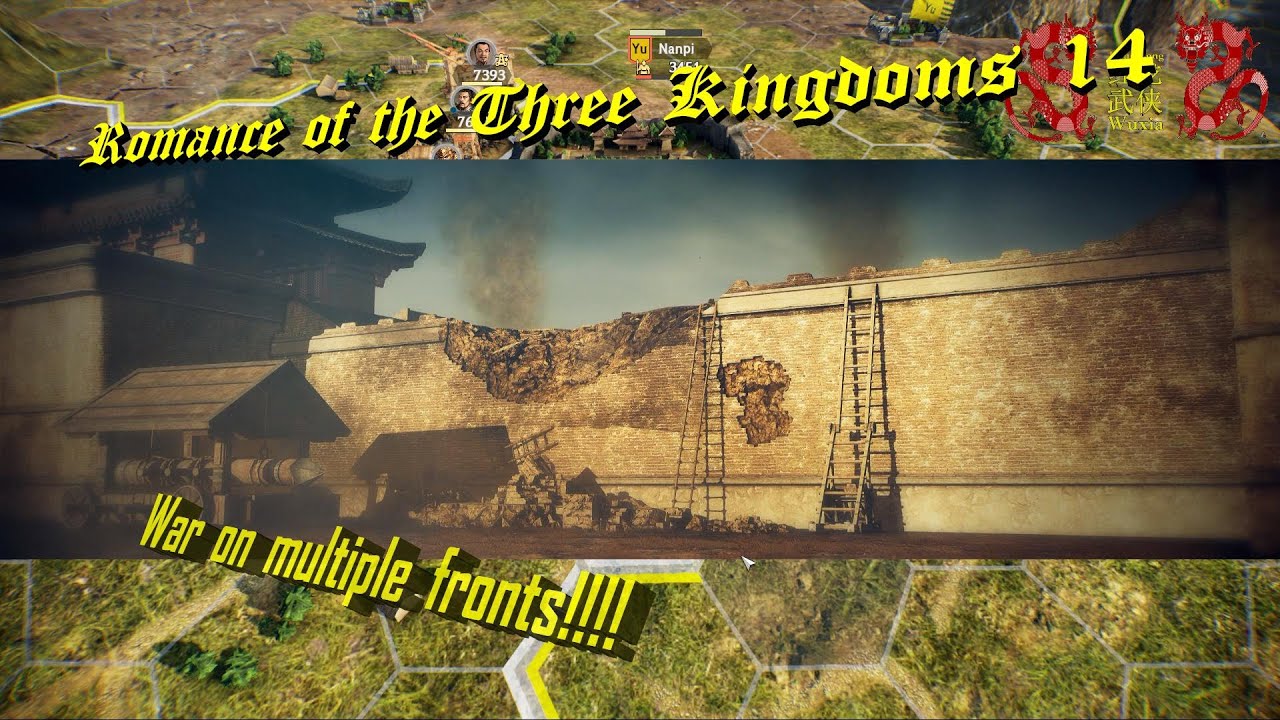 ROTK XIV: Fighting in the North, South, and West against 4 pretenders!