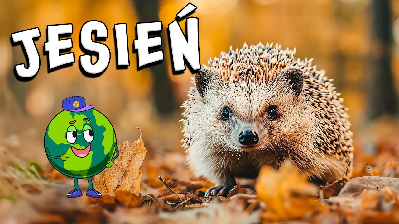 JESIEŃ - Jak wygląda życie jeża? 🦔 Film edukacyjny dla dzieci 🦔