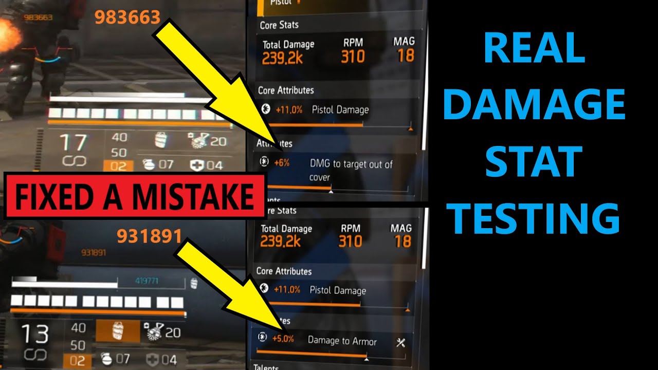 (Reposted) Weapon damage, damage modifiers, and best in slot | The Division 2 Warlords of New York