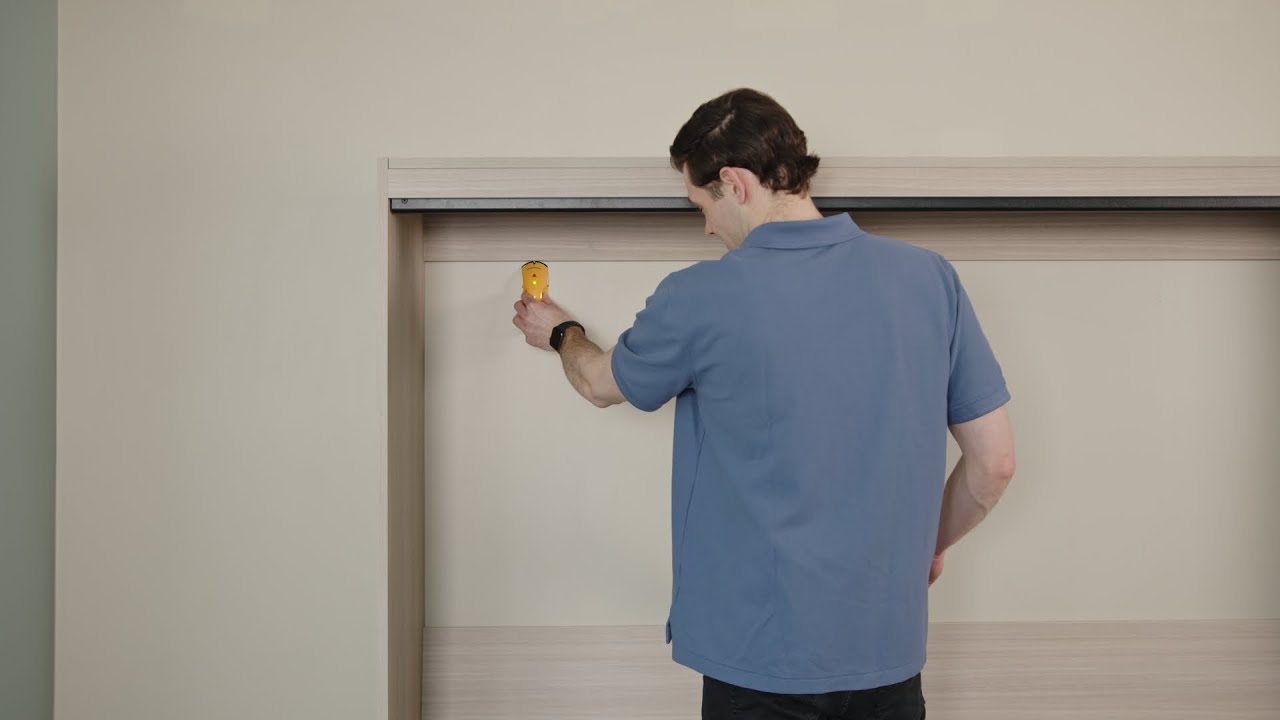 #6 - Securing the Horizontal Bed Cabinet to the Wall