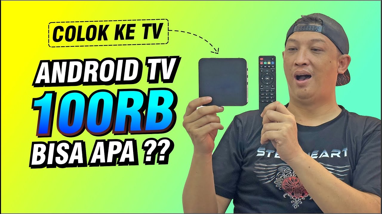 @488 android tv box  - 100rb an udah bisa rubah TV mu jadi ANDROID & CANGGIH