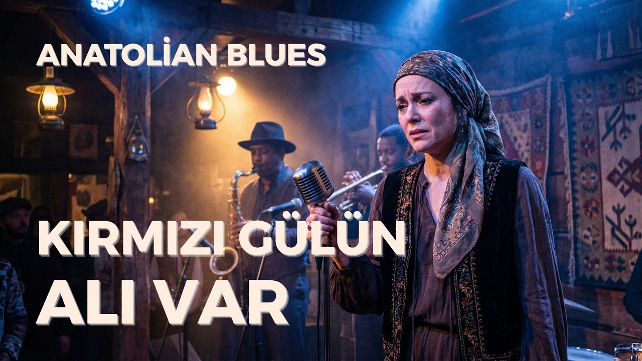 Kırmızı Gülün Alı Var - Anatolian Blues Cover (Anatolian Rock)