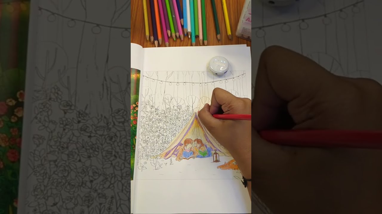 Relax & Colour With Me | Pencil & Marker Coloring