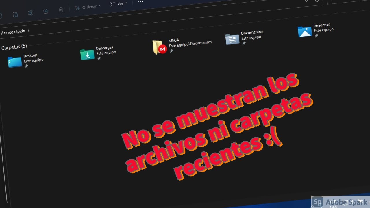 (Solución) No se muestran los archivos recientes en acceso rápido | Windows 10 y 11 | El Tutos