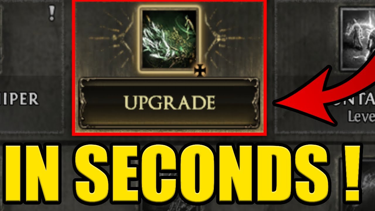 PATH OF EXILE 2 HOW to UPGRADE YOUR SKILLS