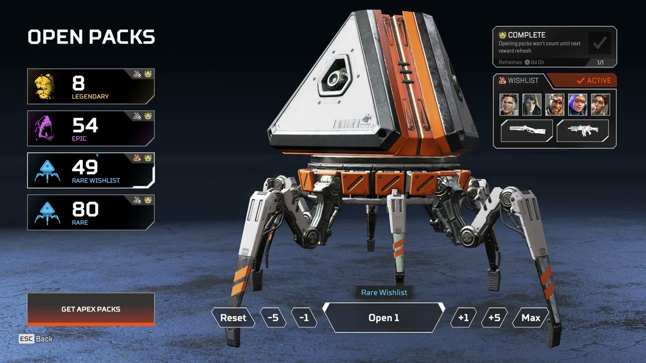 Apex Legends stole my 99 pack