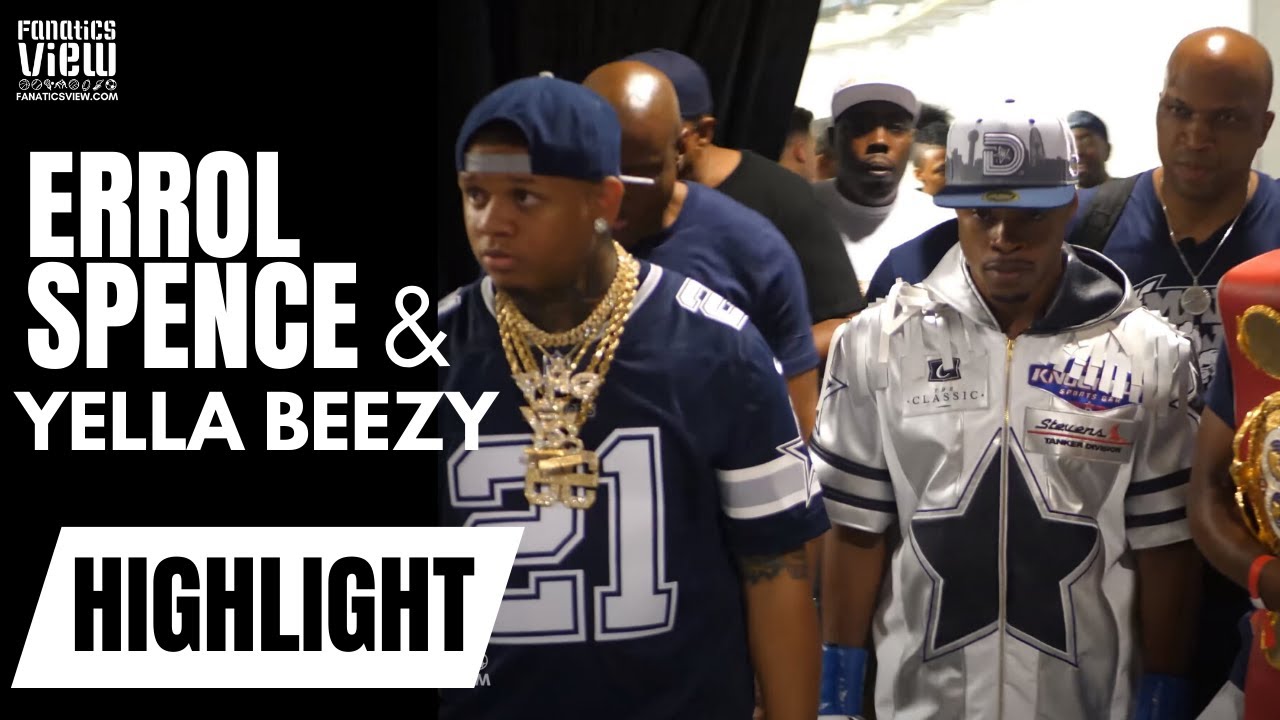 Errol Spence Jr. & Yella Beezy Full Walkout & 