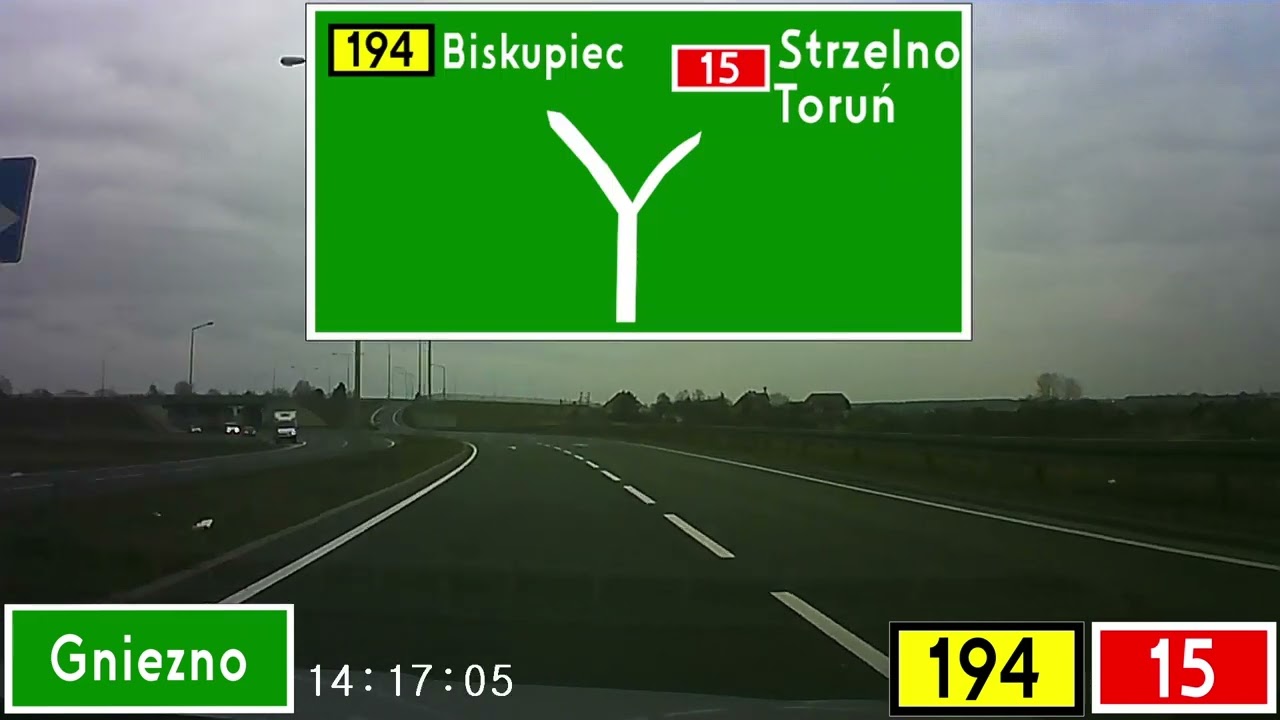 DK15, DW194: Gniezno - (S5)
