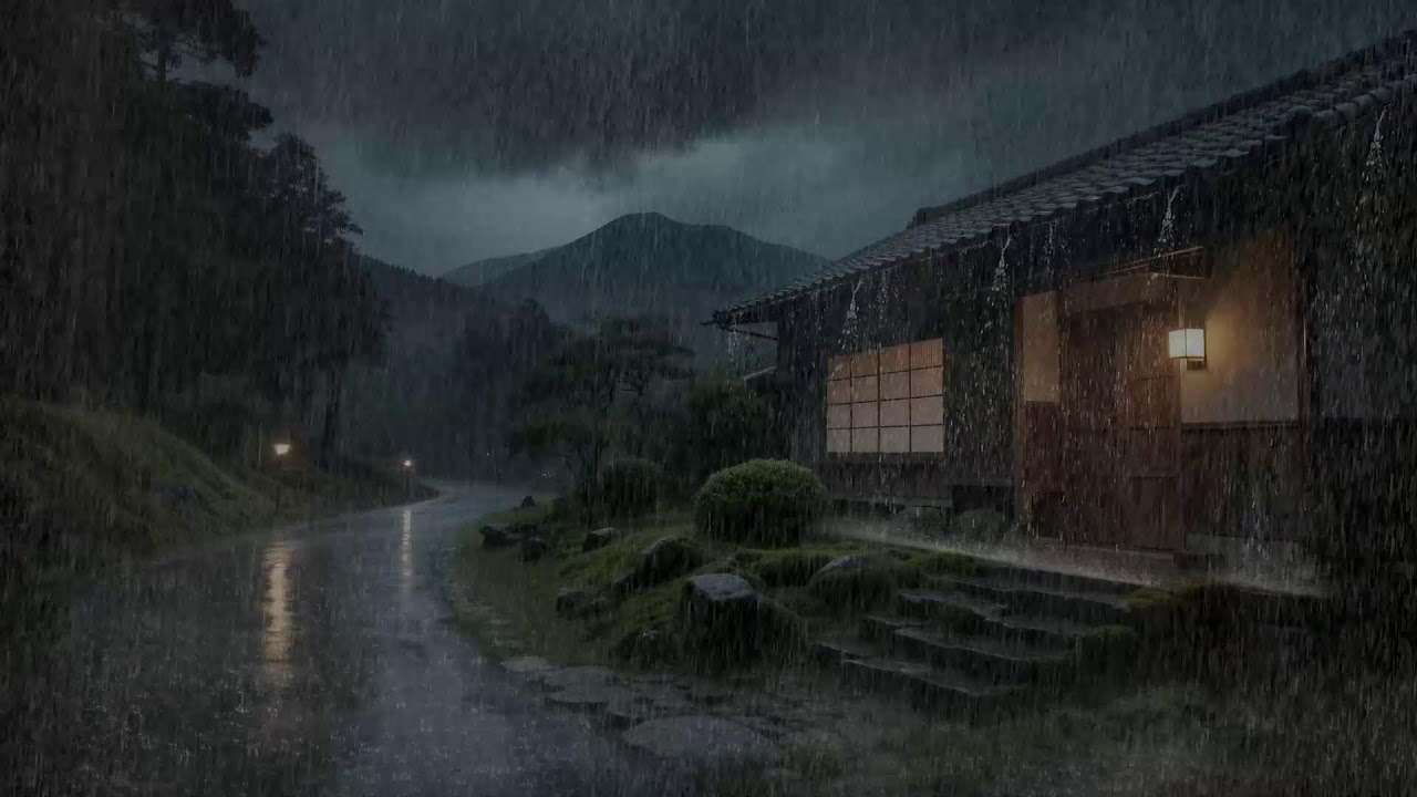 Pioggia Calma 🌧️ Suoni Rilassanti per Notte Tranquilla e Sonno Profondo 💫