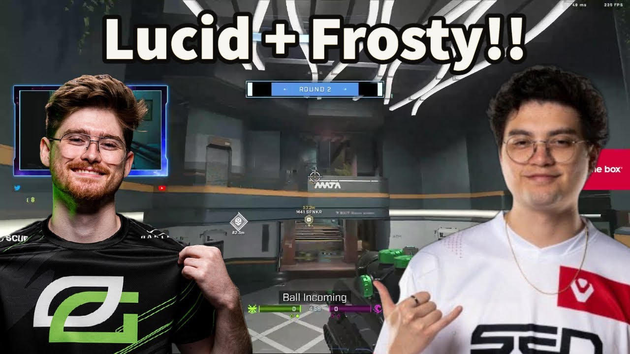 This Is What Happens When OpTic Lucid And FaZe Frosty Are On The Same Team In MM!!