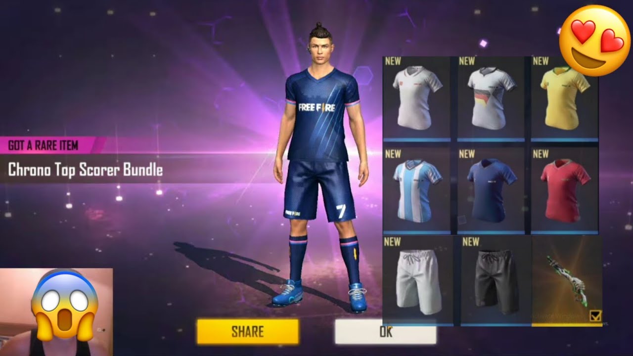 Spending a Lot Of Diamonds In Free Fire?!😍 Ξοδεύω Διαμάντια Στο Free Fire! CR7 BUNDLE + JERSEYS👀
