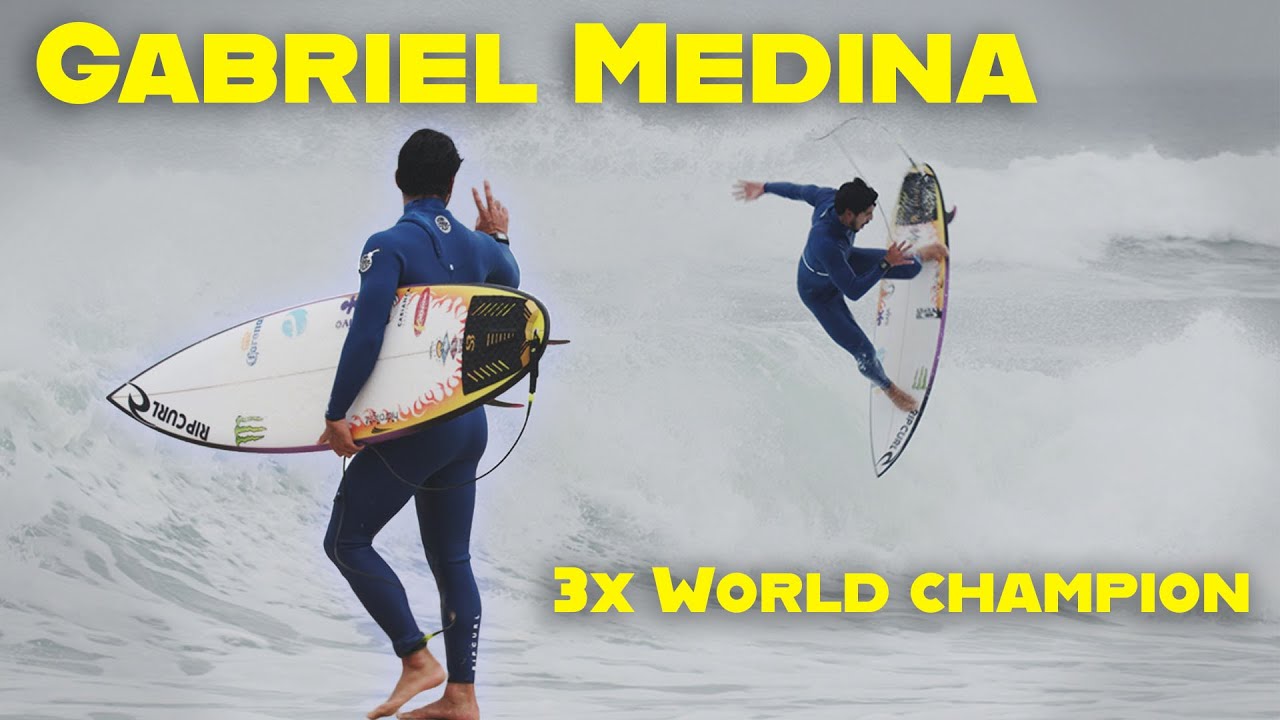 RAW Gabriel Medina Surfs Fun Waves in Portugal!!!