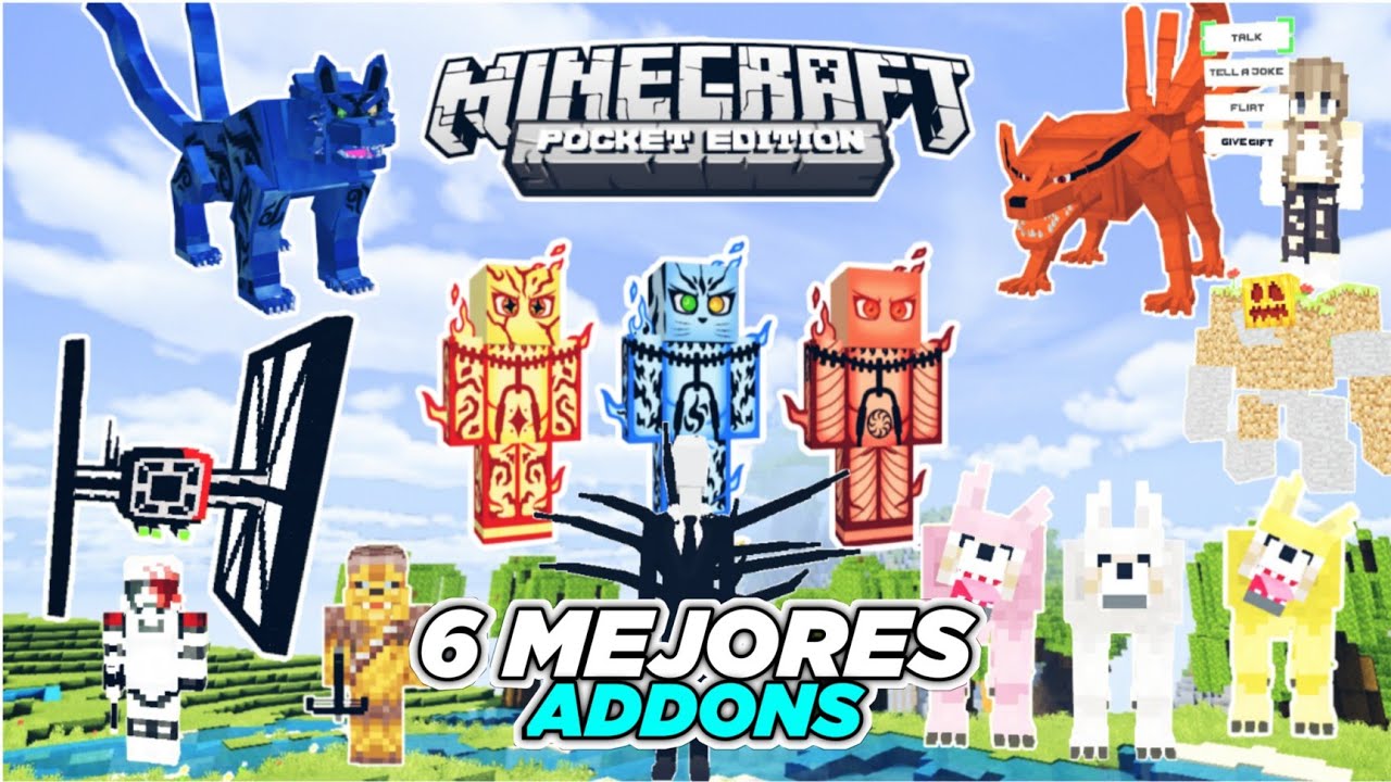 👉 TOP 6 INCRE&Iacute;BLES ADDONS PARA TU MINECRAFT PE 1.16