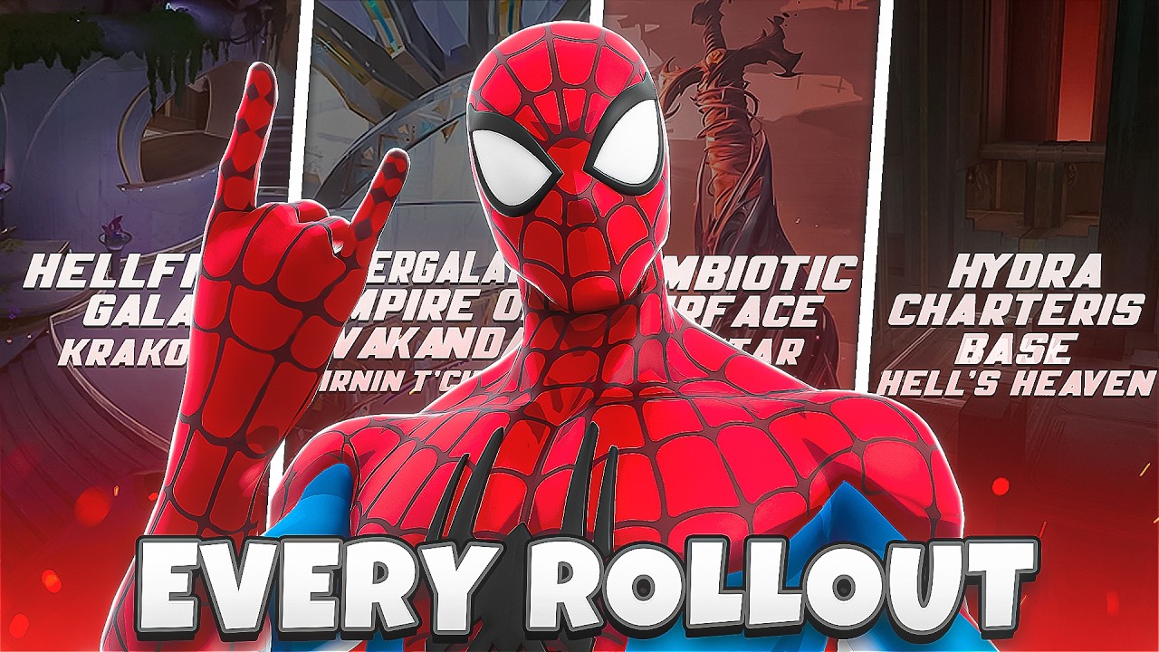 Spider-Man's BEST Rollouts for EVERY MAP (Domination)