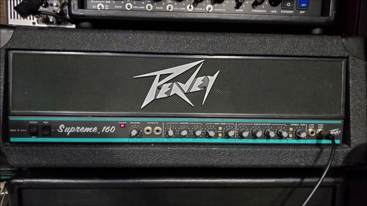 Peavey Supreme 160 - Death / Chuck riffs