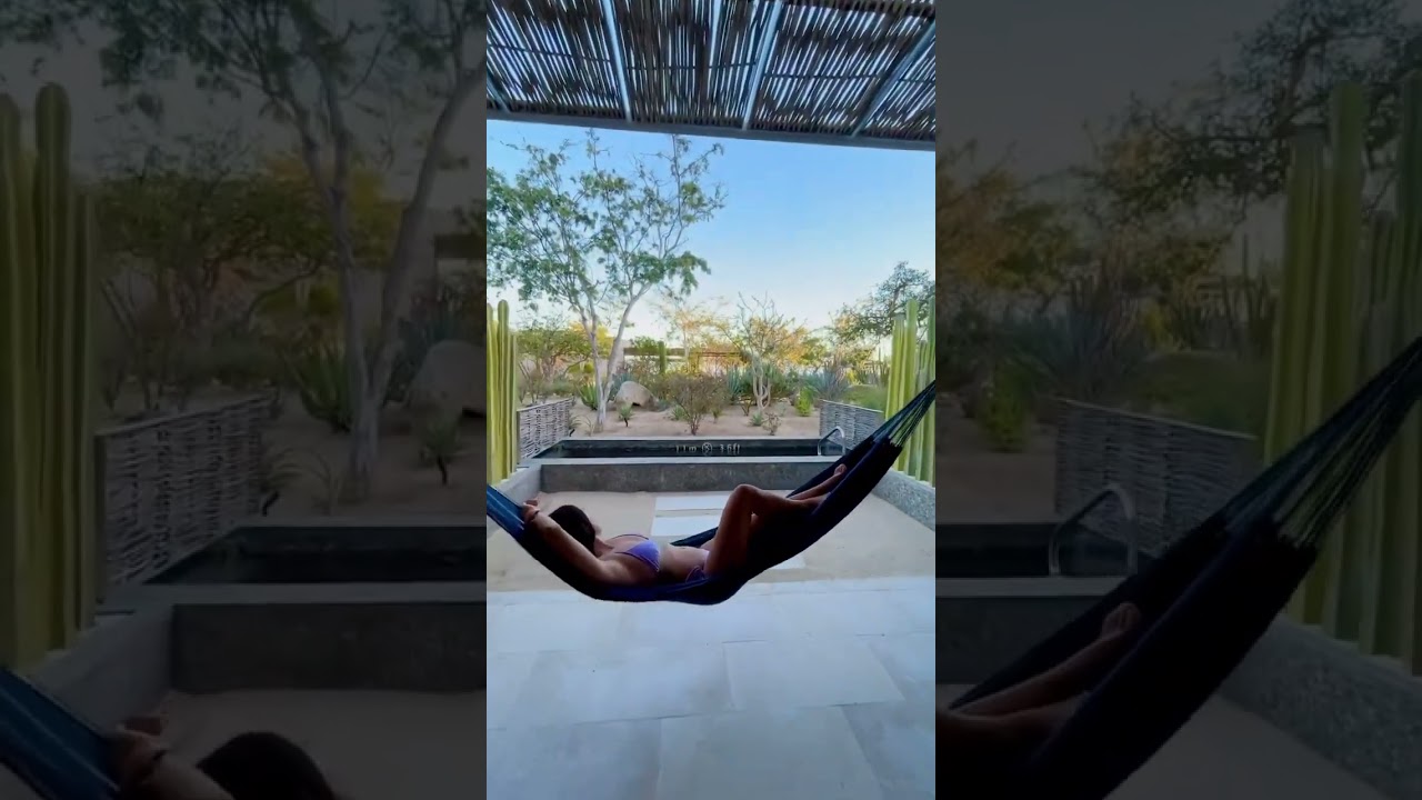 Wait to see that desert oasis view 😍