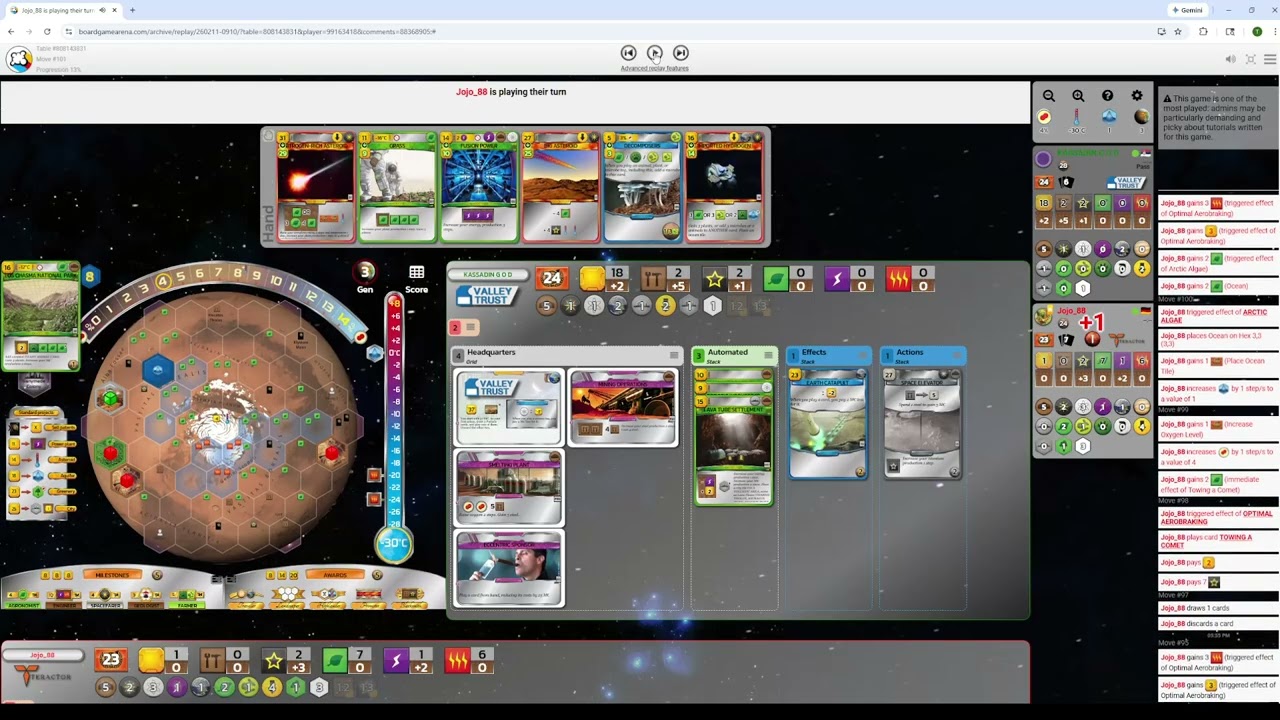 Which is stronger: Mars U or Earth Cat Gen 1? |Terraforming Mars Replay Review