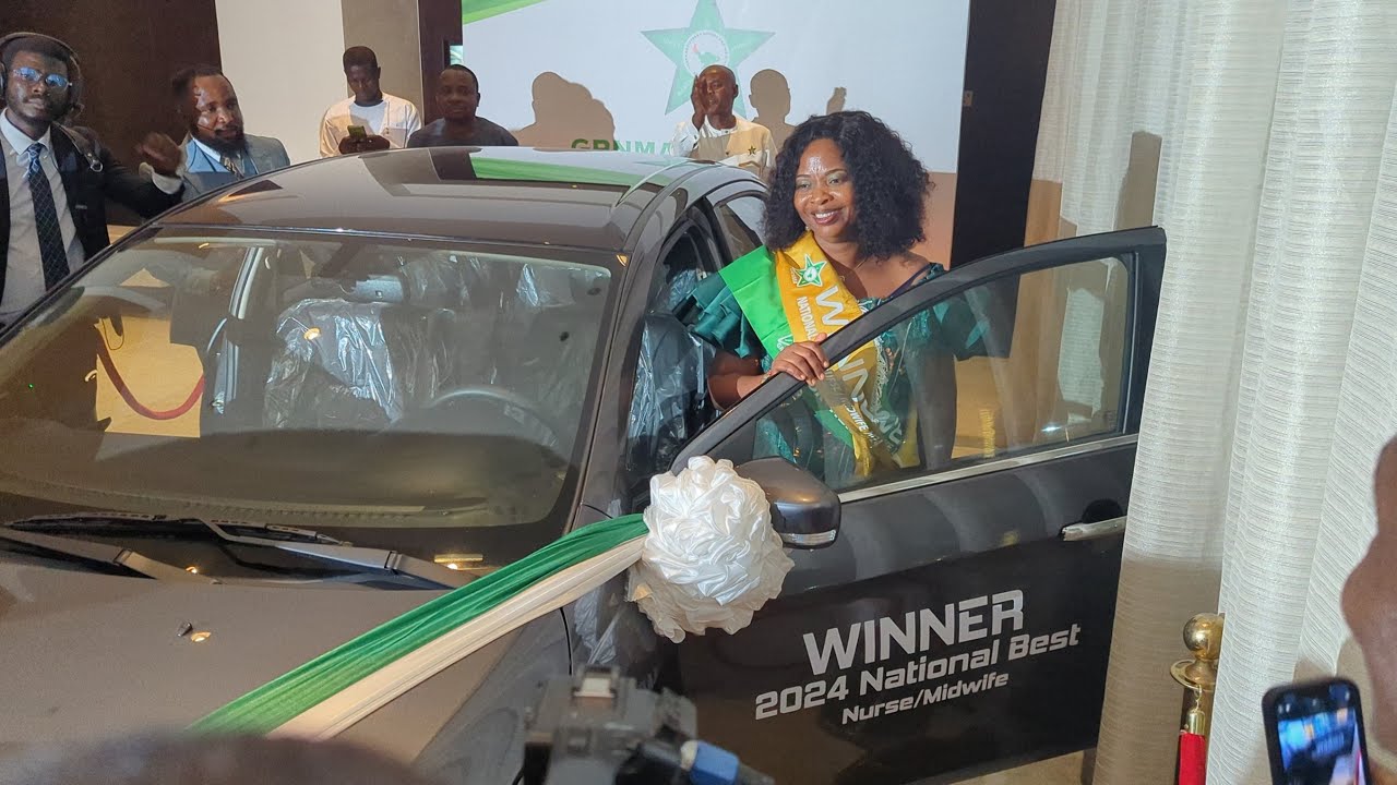Miriam Bomah, a midwife in the Northern Region wins the GRNMA National Best Nurse/Midwife 2024 Award