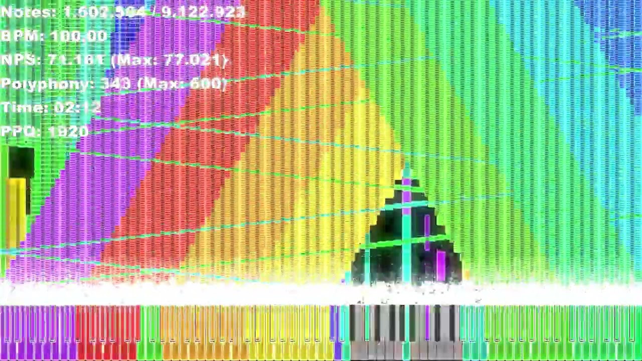 [Black MIDI] Incredibox - Sprunki Phase 1 Music REMASTERED - 9.12 Million Notes