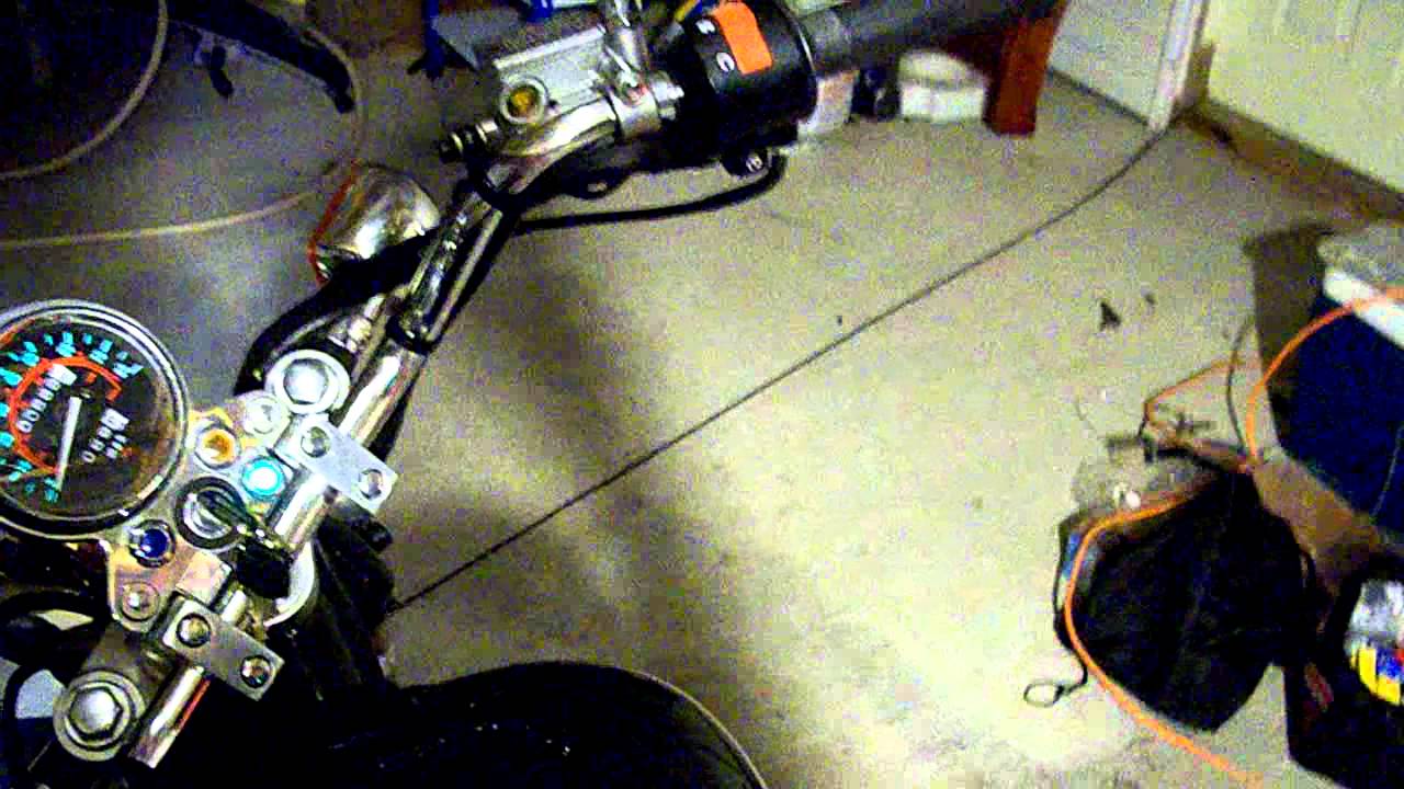2004 honda rebel exhaust baffle drilled out
