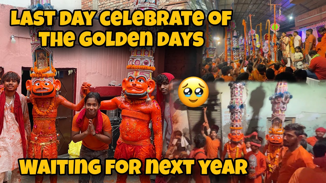Last day celebrate of the golden days 🥹waiting for next year 🥹