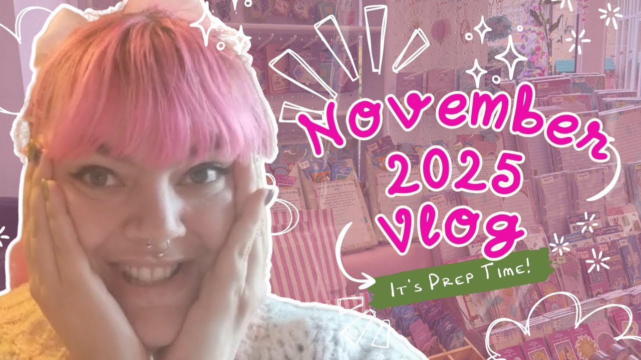 November 2025 Vlog - Getting ready for my busiest season