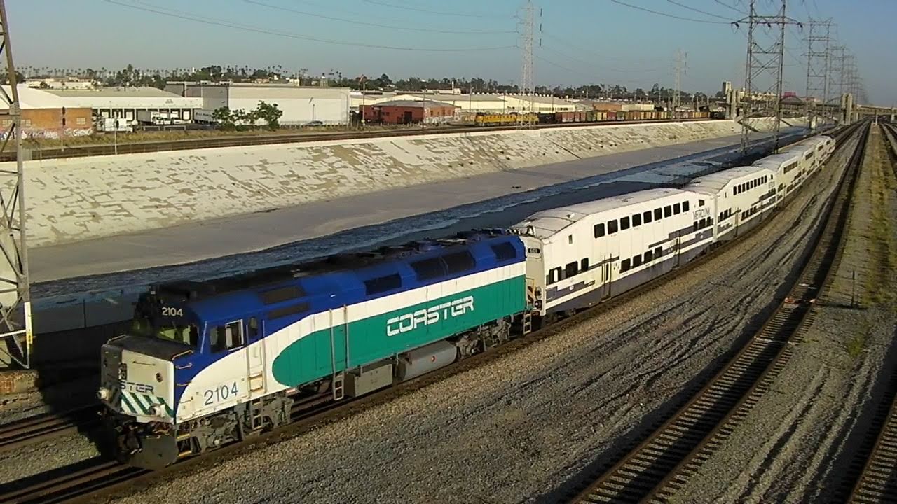 Amtrak, Metrolink 800 & Coaster 2104 (5/27/11)
