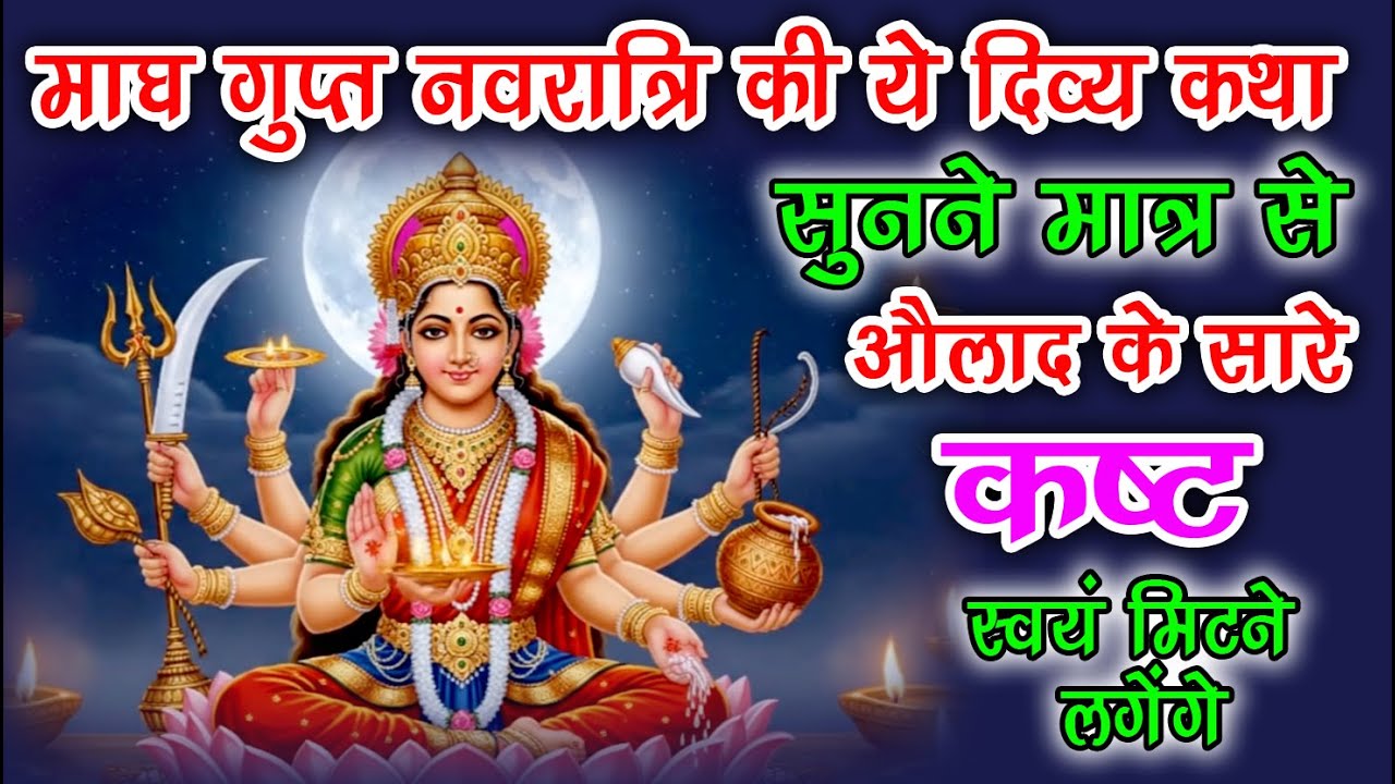 माघ गुप्त नवरात्रि: माँ दुर्गा से संतान सुख की पावन कथा | Maagh Navratri