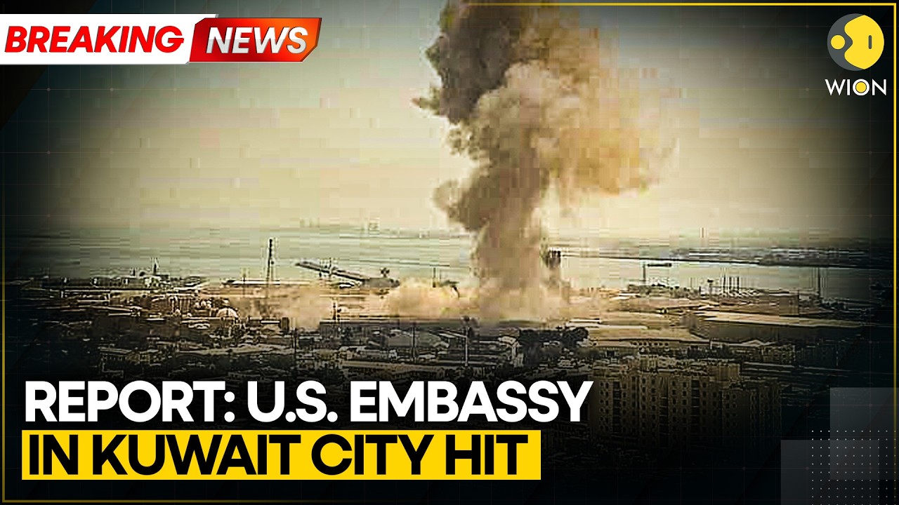 US-Iran War: Reports Suggest Smoke Rising From US Embassy In Kuwait City | WION