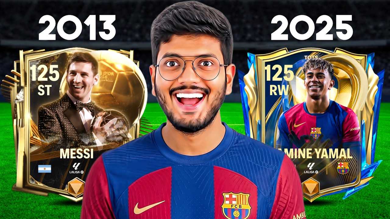 Лучший состав ФК БАРСЕЛОНА в FC MOBILE!
