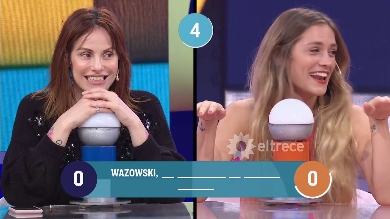 Rocío Igarzabal sorprendió a todos cuando imitó la voz de una caricatura