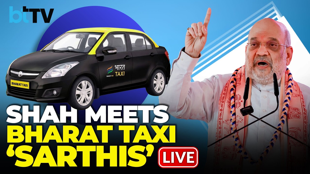 Live: Home Minister Amit Shah Interacts With Bharat Taxi ‘Sarthis’ In Delhi