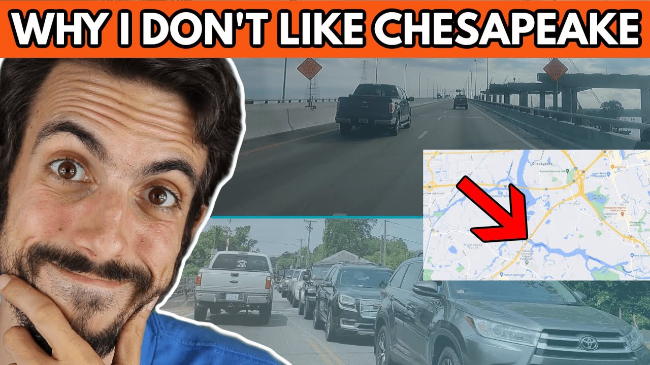 THE REASONS WHY I DON'T LIKE LIVING IN CHESAPEAKE VIRGINIA