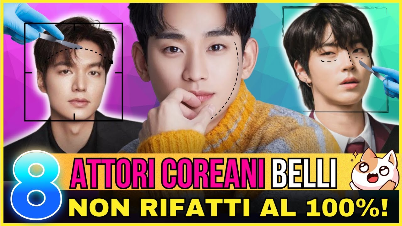 Attori Coreani Famosi che NON Hanno Fatto Chirurgia: 8 Storie di Successo! | Bellezza al Naturale!🥰