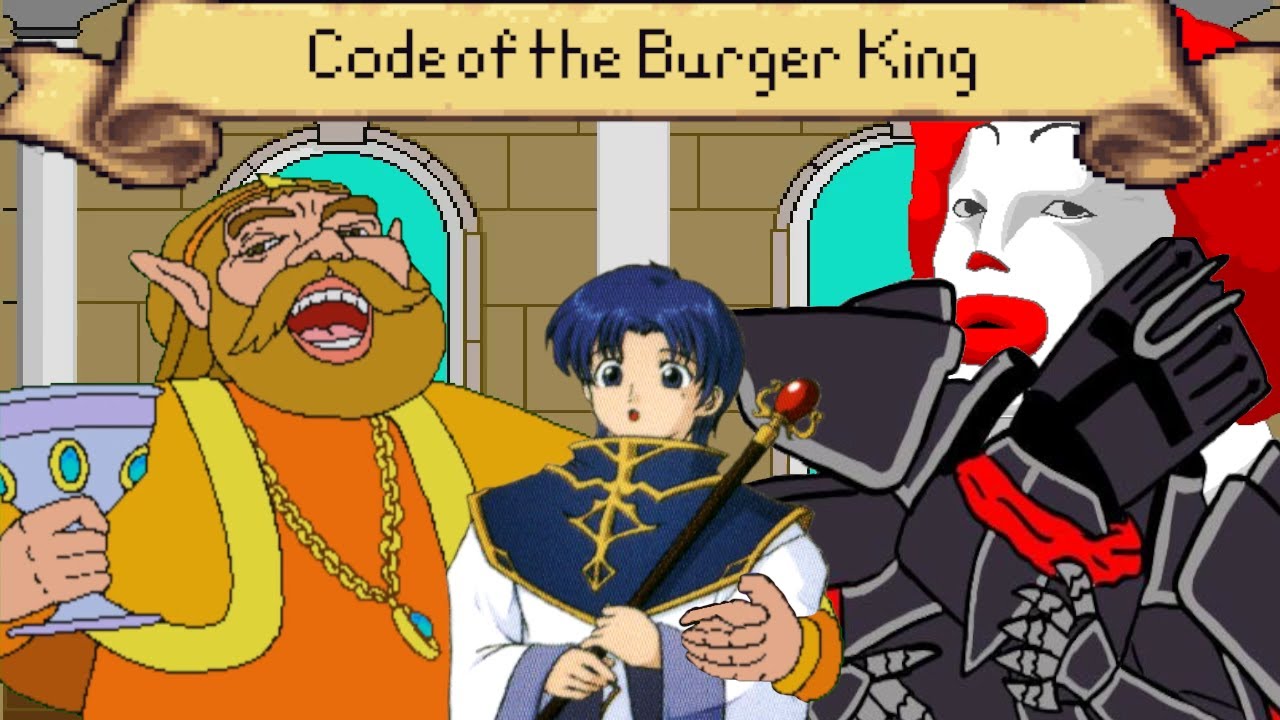 Sharlow's Ascent to Godhood in Fire Emblem: Code of the Burger King