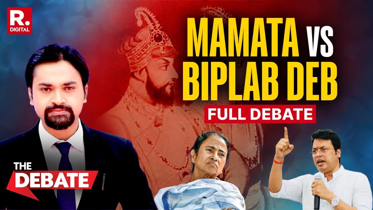 The Debate: Huge Row After Biplob Deb Compares Mamata Banerjee To 'Mir Jafar'
