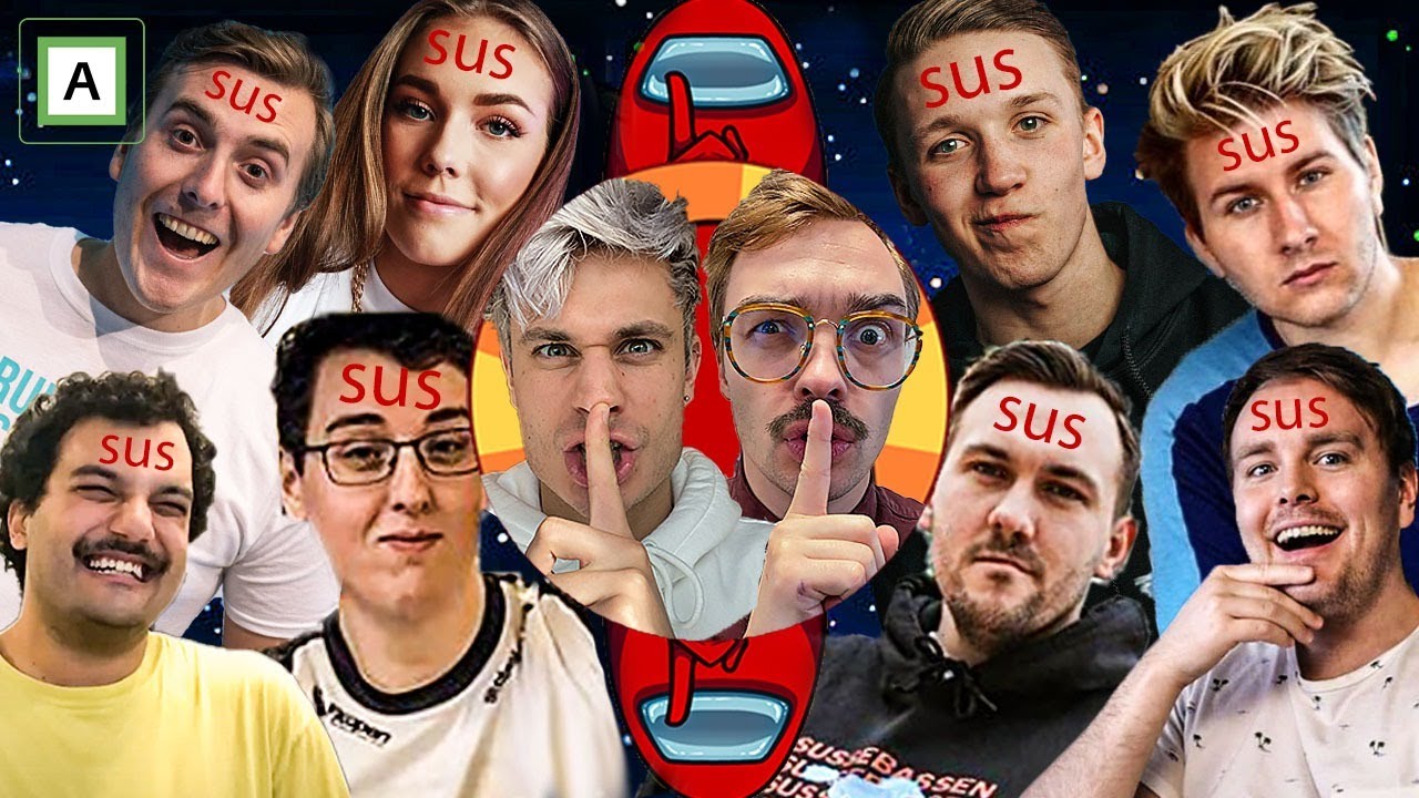 Alle er SUS i AMONG US - LIVESTREAM