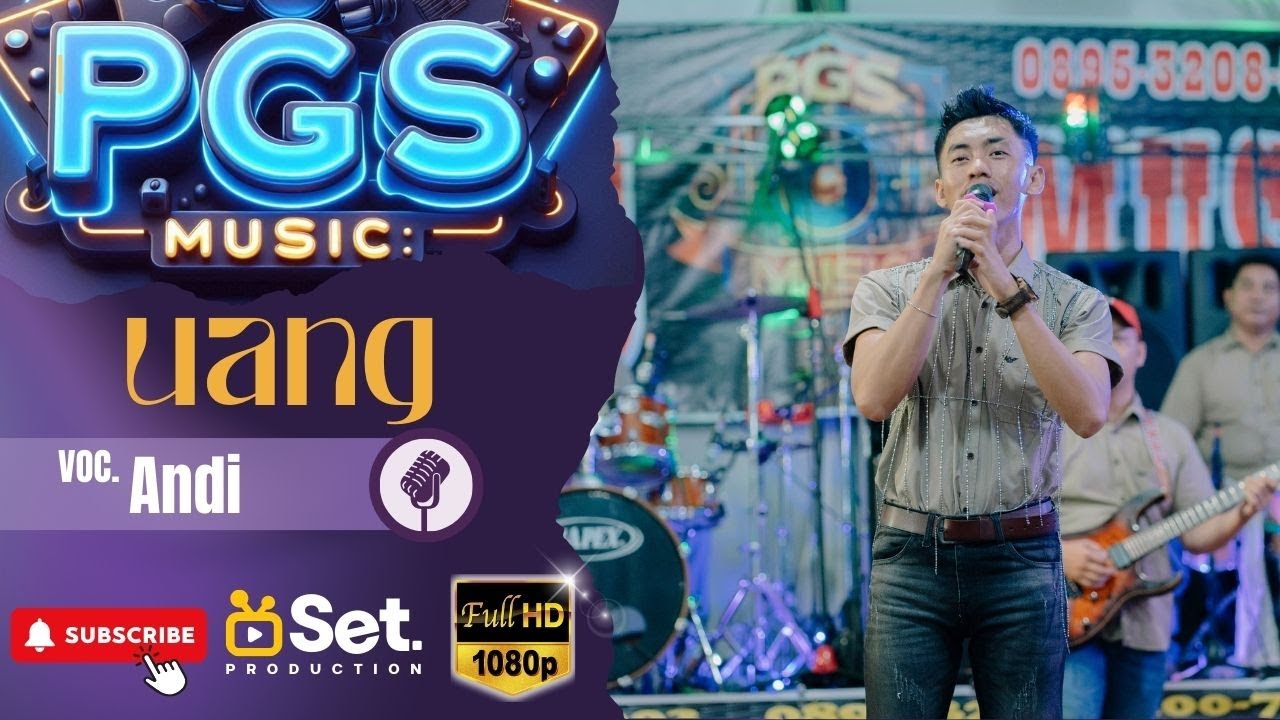 UANG VOC. ANDI || TERBARU NEW PGS MUSIC || ACARA LAUNCING NEW PGS MUSIC