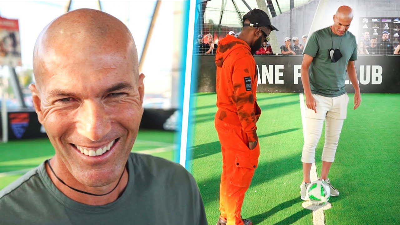 ZINEDINE ZIDANE NOUS INVITE À SON TOURNOI DE FOOT!