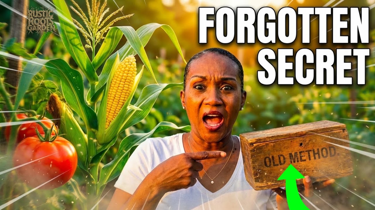 Grow Giant Corn and Juicy Tomatoes With This Forgotten Method