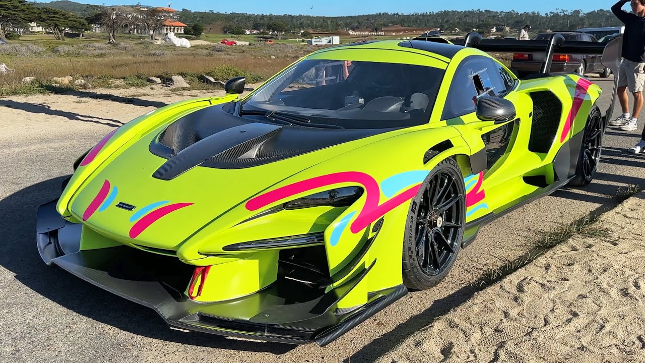 Exotic Supercar Spotting at Monterey Car Week 2024